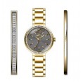 Invicta Women's Angel 29271 Quartz 3 Hand Charcoal Dial Watch