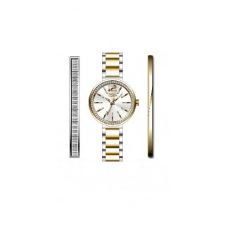 Invicta Women's Angel 29273 Quartz 3 Hand Silver Dial Watch
