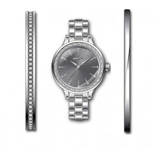 Invicta Women's 29309 Angel Quartz 3 Hand Grey Dial Watch