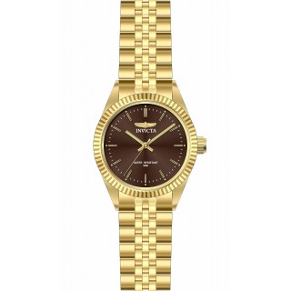 Invicta Men's 29387 Specialty Quartz 3 Hand Brown Dial Watch