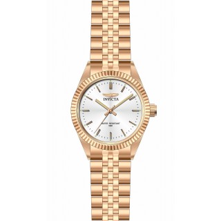 Invicta Men's Specialty 29390 Quartz 3 Hand Silver Dial Watch