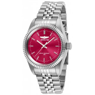 Invicta Lady 29399 Specialty Quartz 3 Hand Red Dial Watch