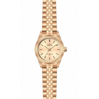 Invicta Women's 29417 Specialty Quartz 3 Hand Rose Gold Dial Watch