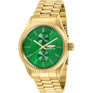 Invicta Men's 29429 Specialty Quartz Multifunction Green Dial Watch