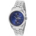 Invicta Lady 29438 Specialty Quartz 3 Hand Blue Dial Watch