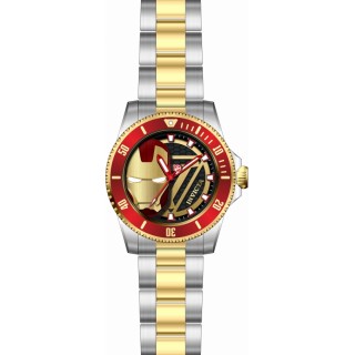 Invicta 0 29679 Marvel 0 3 Hand Black Dial Watch