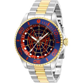 Invicta Men's 29684 Marvel Quartz 3 Hand Blue Dial Watch