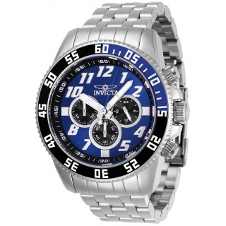 Invicta Men's Pro Diver 29853 Quartz Chronograph Blue, Black Dial Watch