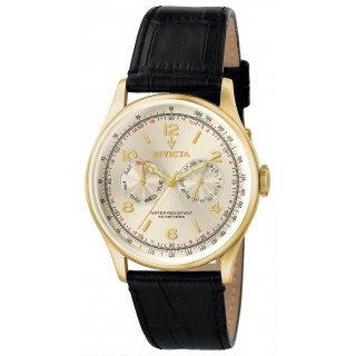 Invicta Men's 6750 Vintage Quartz Multifunction Champagne Dial Watch