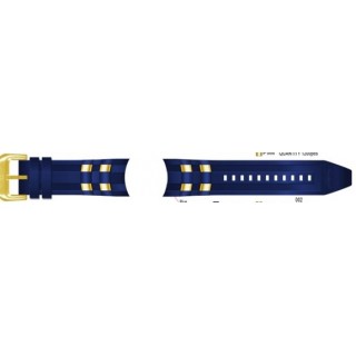 SCUBA BAND PU BLUE GOLD (6981)