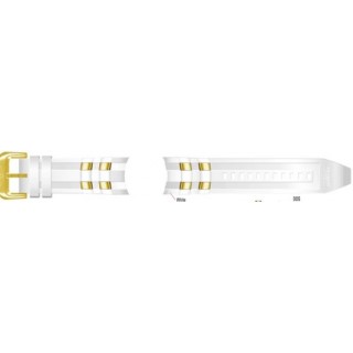 SCUBA BAND PU WHITE GOLD (20288)